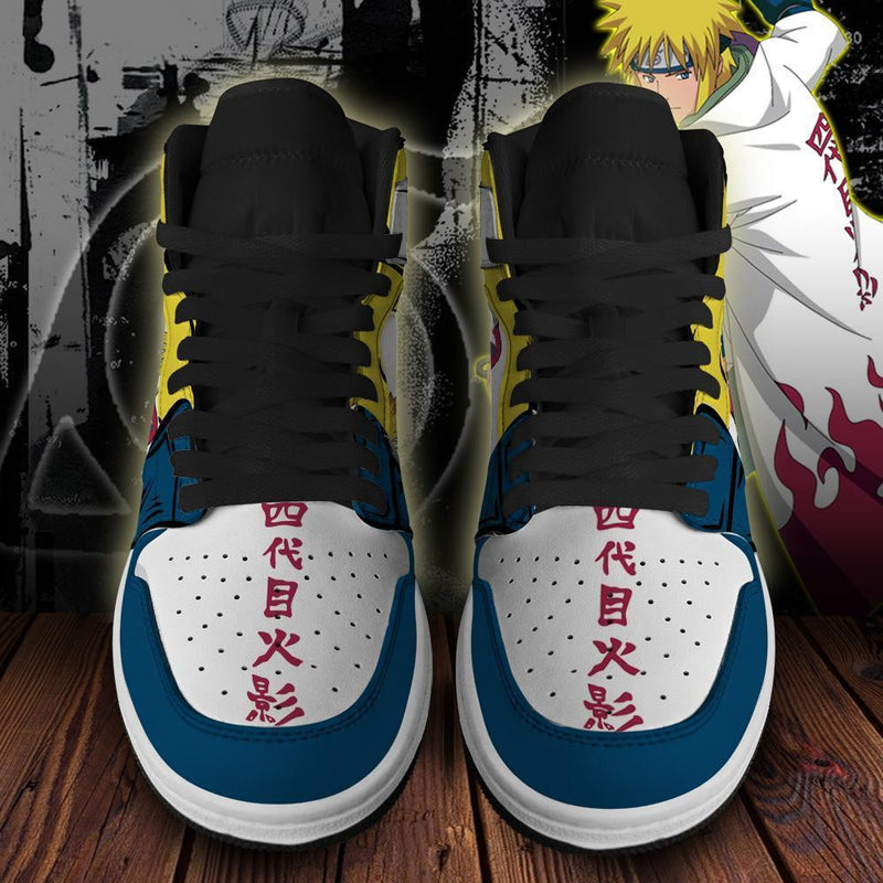 Minato Namikaze J1 Sneakers Anime Symbol Costume