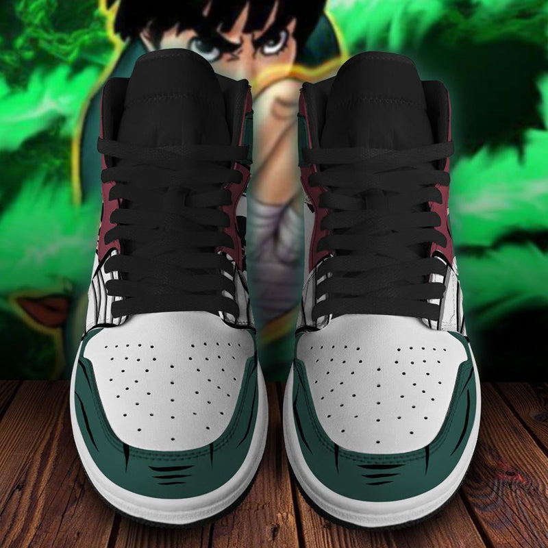 Drunken Fist Rock Lee J1 Sneakers Anime