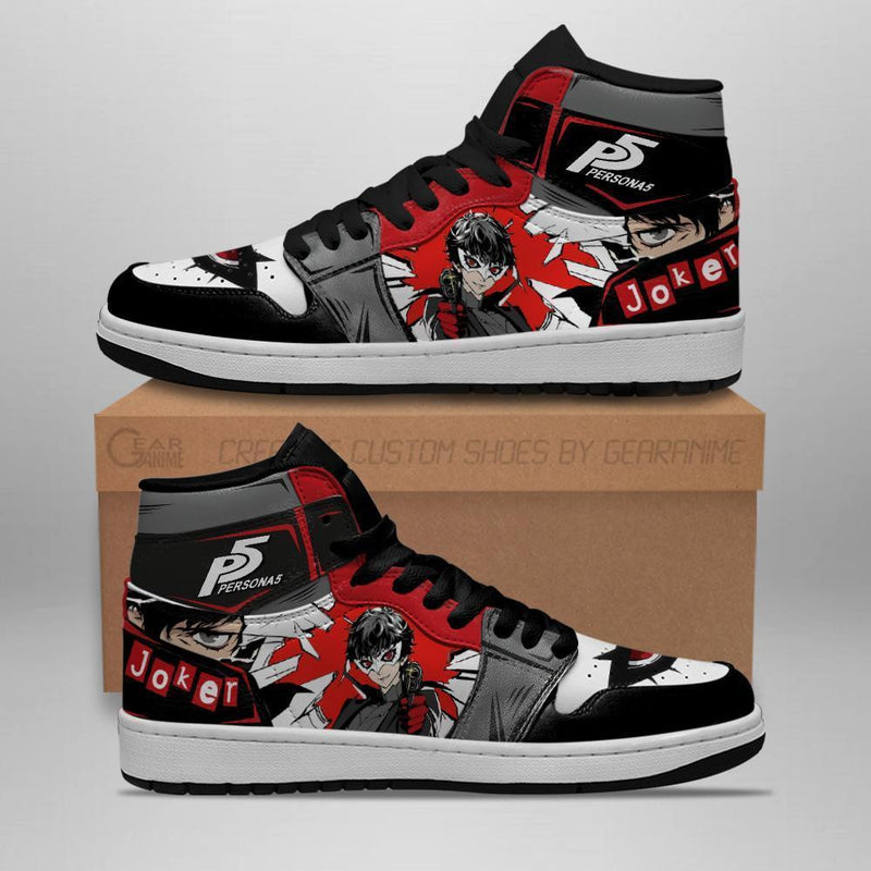 Persona 5 Joker Ren Amamiya J1 Sneakers Anime