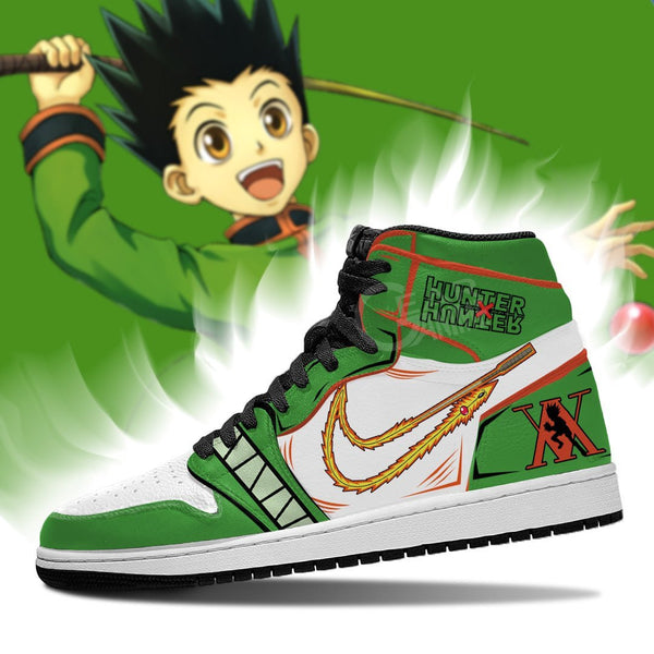 Gon Freecss J1 Sneakers Custom Anime Shoes