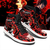 Light Yagami J1 Sneakers Anime Red