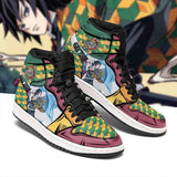 Giyu Tomioka J1 Sneakers Anime Water Breathing