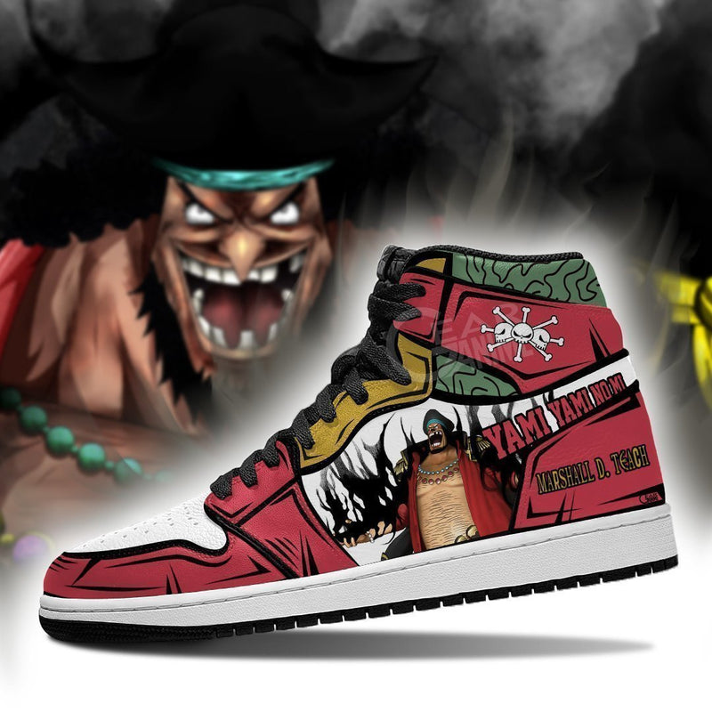 Blackbeard J1 Sneakers Anime Yami Yami No mi