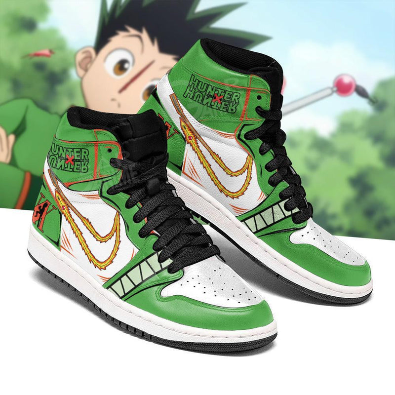 Gon Freecss J1 Sneakers Custom Anime Shoes