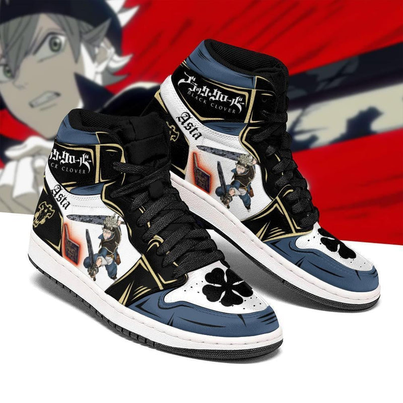 Black Bull Asta Fight J1 Sneakers Anime