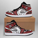 Red-Haired Shanks Gryphon Sword J1 Sneakers Custom