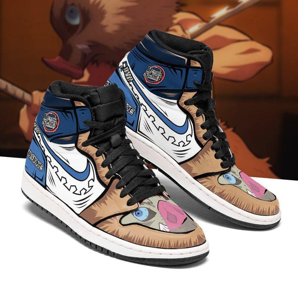 Inosuke Hashibira's Blade J1 Sneakers Anime