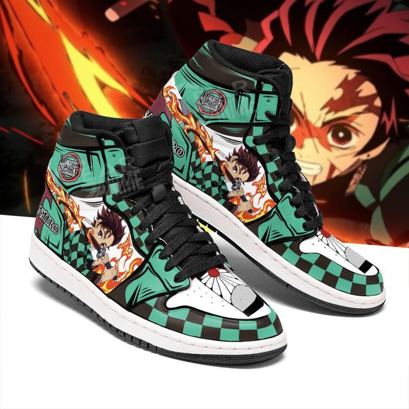 Kamado Tanjro J1 Sneakers Anime Sun Breathing