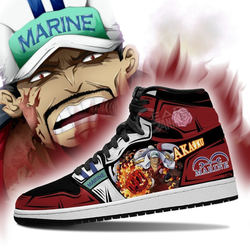 Admiral Sakazuki Akainu J1 Sneakers Anime