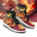 Kyojuro Rengoku J1 Sneakers Anime Flame Breathing