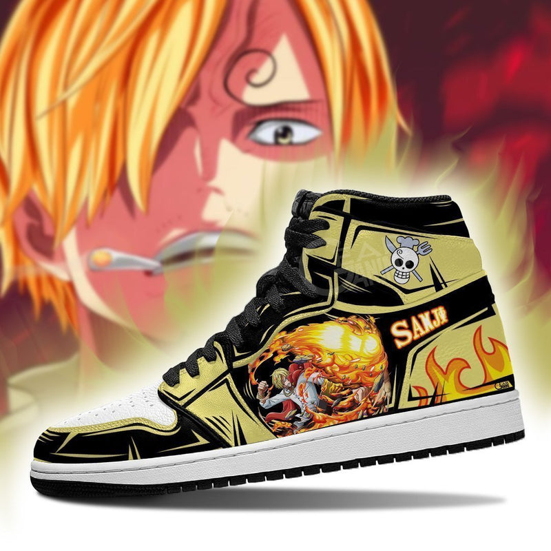 Sanji Diable Jambe J1 Sneakers Anime