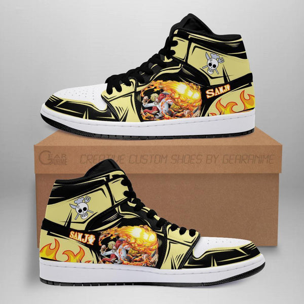 Sanji Diable Jambe J1 Sneakers Anime