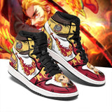 Kyojuro Rengoku J1 Sneakers Anime Demon Slayer Flame