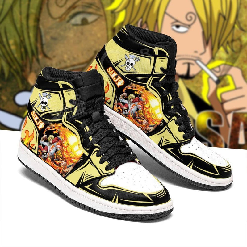 Sanji Diable Jambe J1 Sneakers Anime