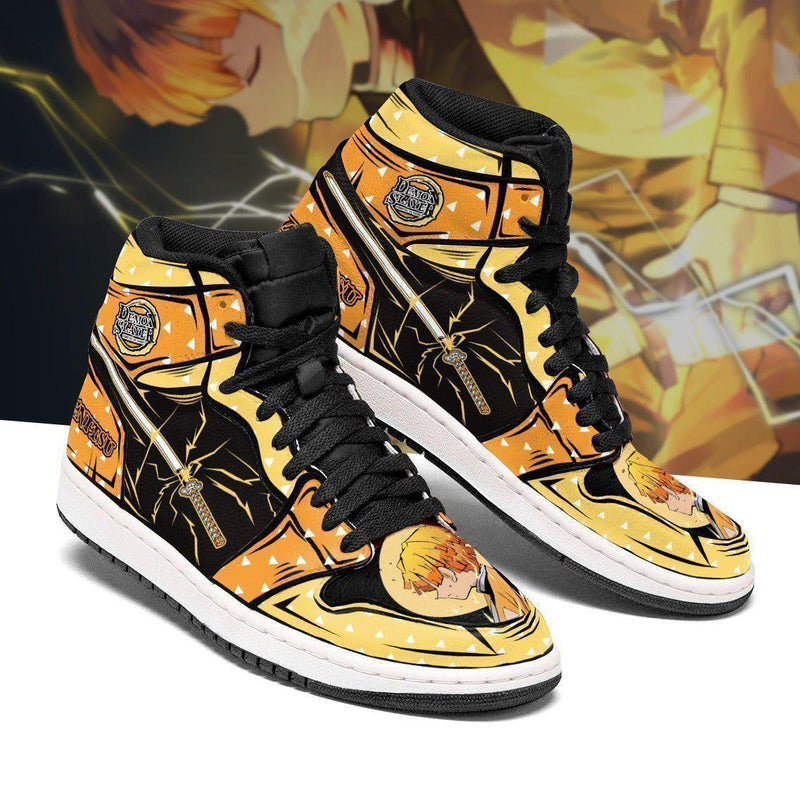 Zenitsu Agatsuma J1 Sneakers Anime