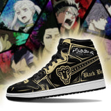 Black Bull Magic Knights J1 Sneakers Anime