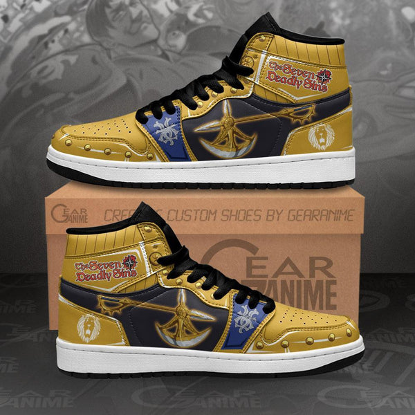 Divine Axe Rhitta Escanor J1 Sneakers Anime