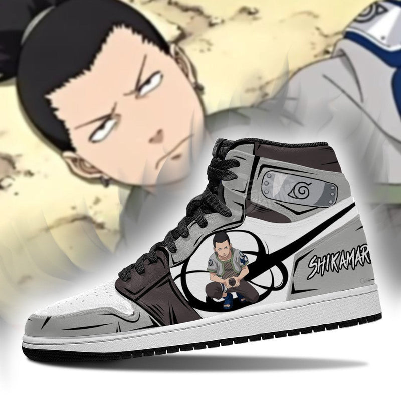 Shikamaru J1 Sneakers Anime Skill Costume Boots