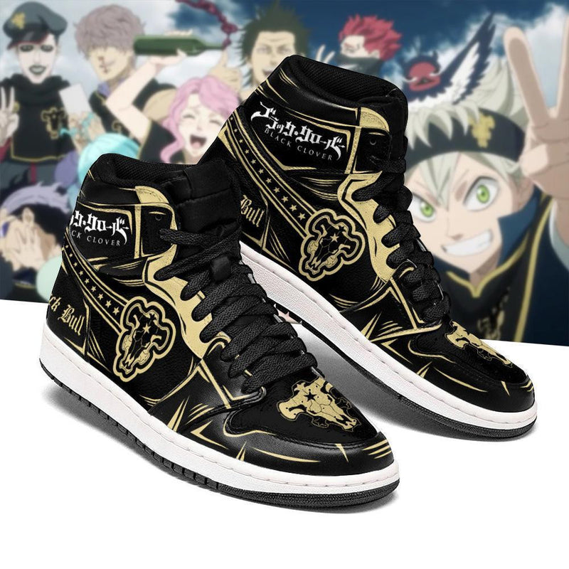 Black Bull Magic Knights J1 Sneakers Anime