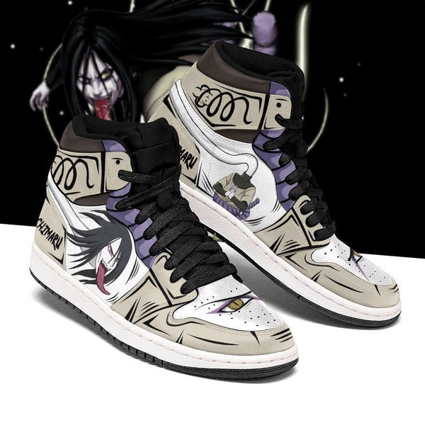 Orochimaru J1 Sneakers Anime Eyes Costume Boots