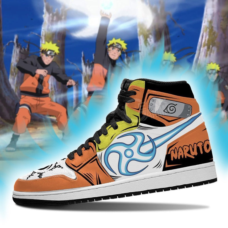 Rasenshuriken J1 Sneakers Anime Skill Costume