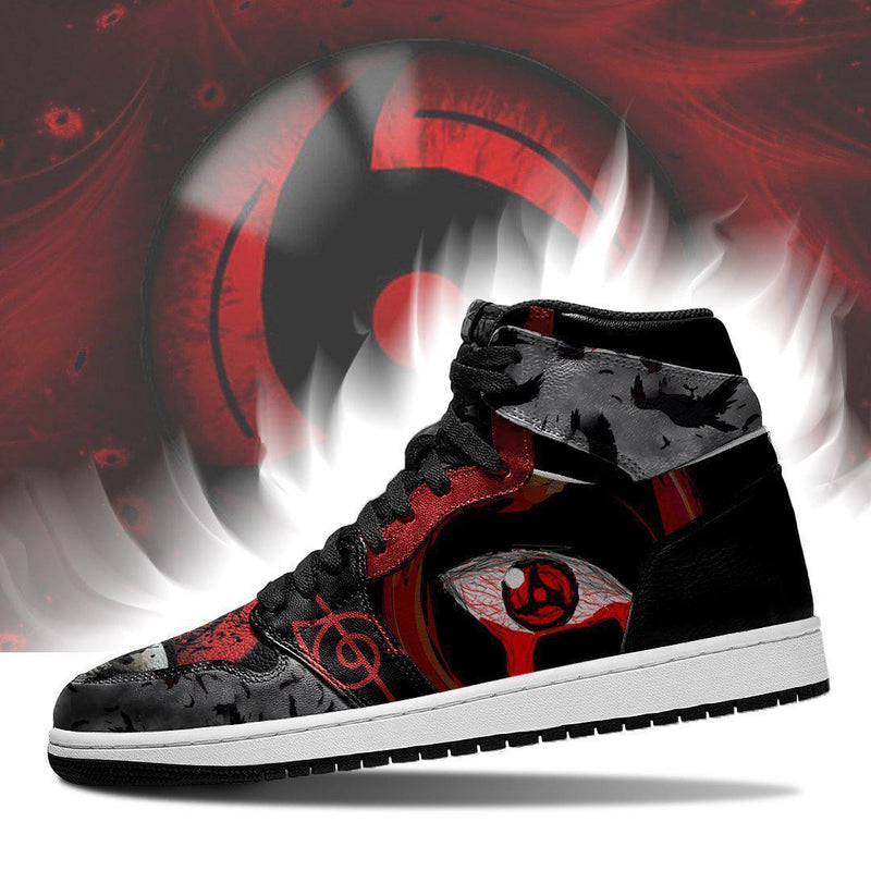 Itachi Sharingan Eyes J1 Sneakers Anime TT04