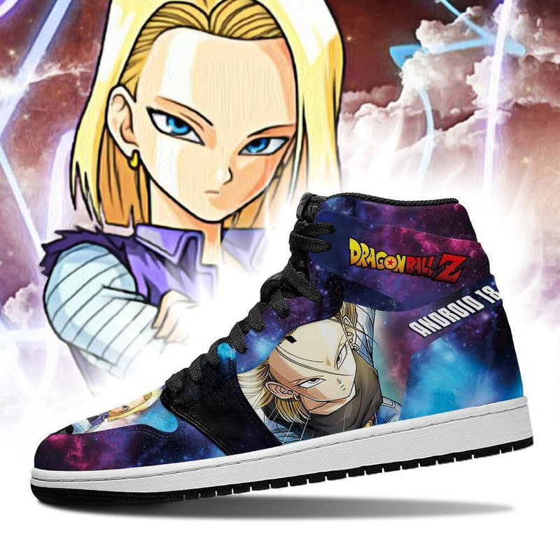 Android 18 J1 Sneakers Anime Galaxy PT04