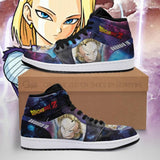 Android 18 J1 Sneakers Anime Galaxy PT04