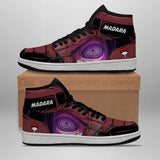 Madara Rinnegan Eye J1 Sneakers Anime Costume