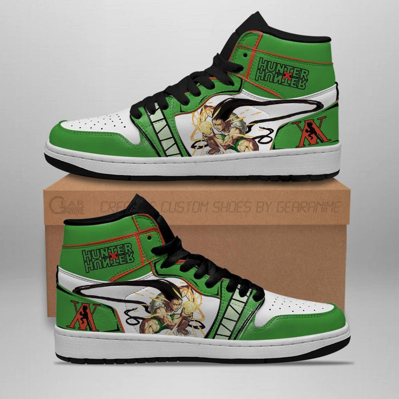 Gon Freecss Adult J1 Sneakers Anime