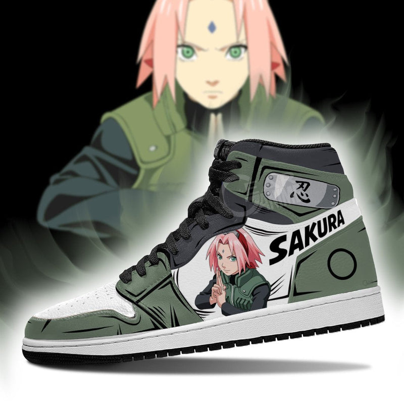 Sakura Haruno J1 Sneakers Anime Uniform Costume