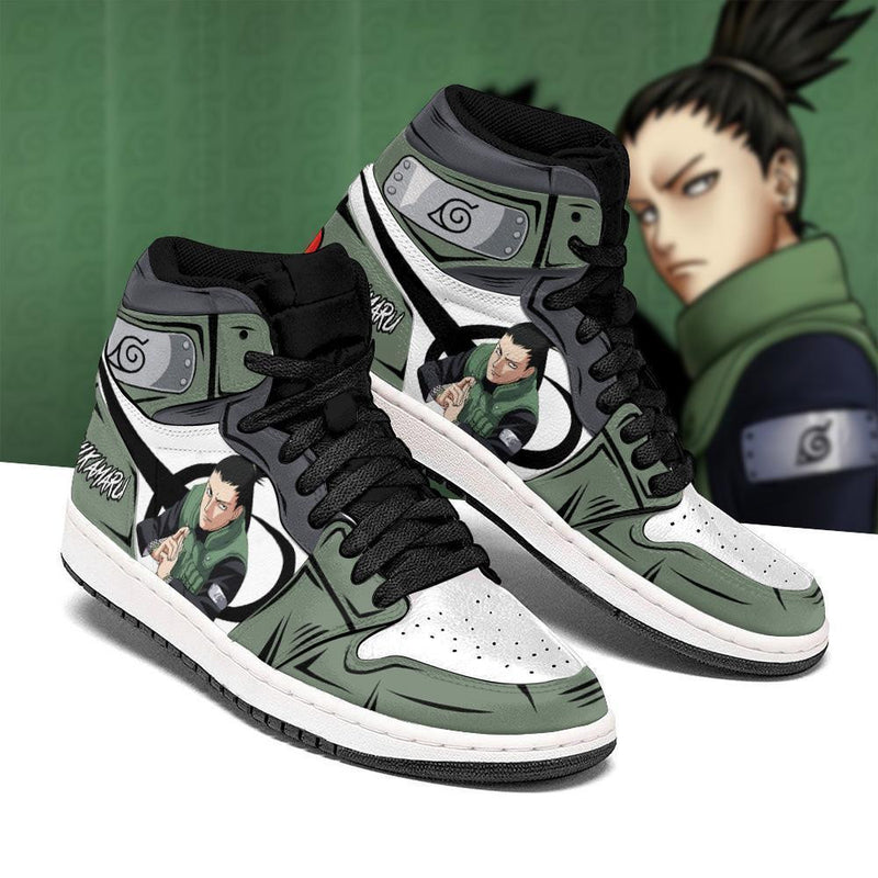 Shikamaru J1 Sneakers Anime Uniform Costume