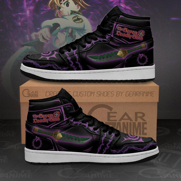 Meliodas Sword J1 Sneakers Anime