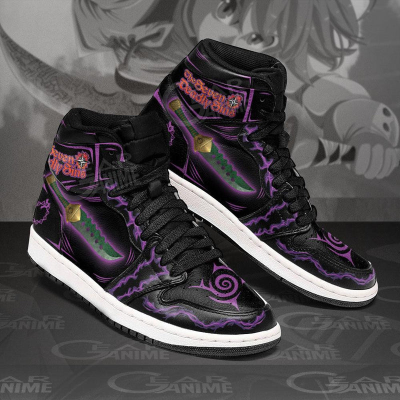 Meliodas Sword J1 Sneakers Anime