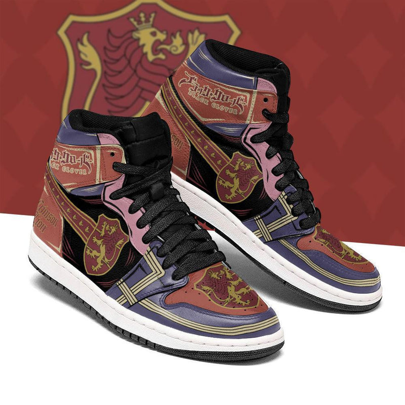 Crimson Lion Magic Knight J1 Sneakers Anime