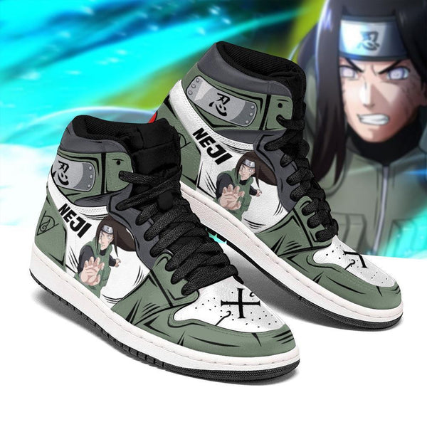 Neji Hyuga J1 Sneakers Anime Uniform Costume