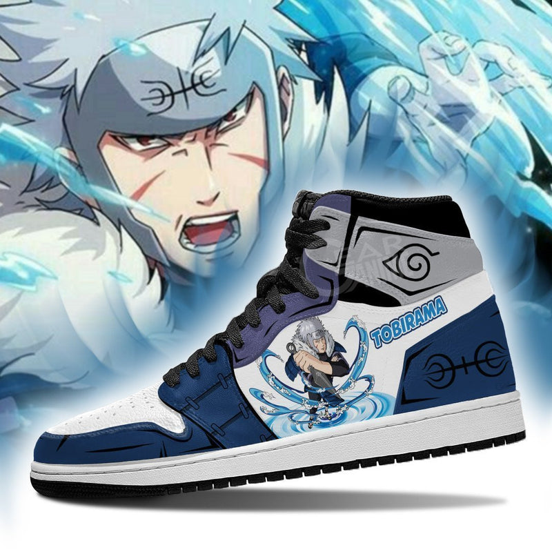 Tobirama Senju J1 Sneakers Anime Water Skill