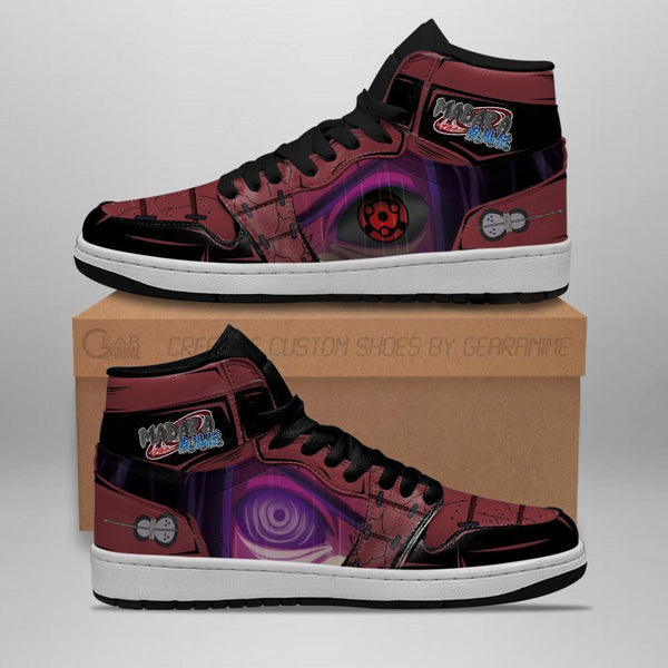 Madara Rinnegan and Mangekyou J1 Sneakers Anime