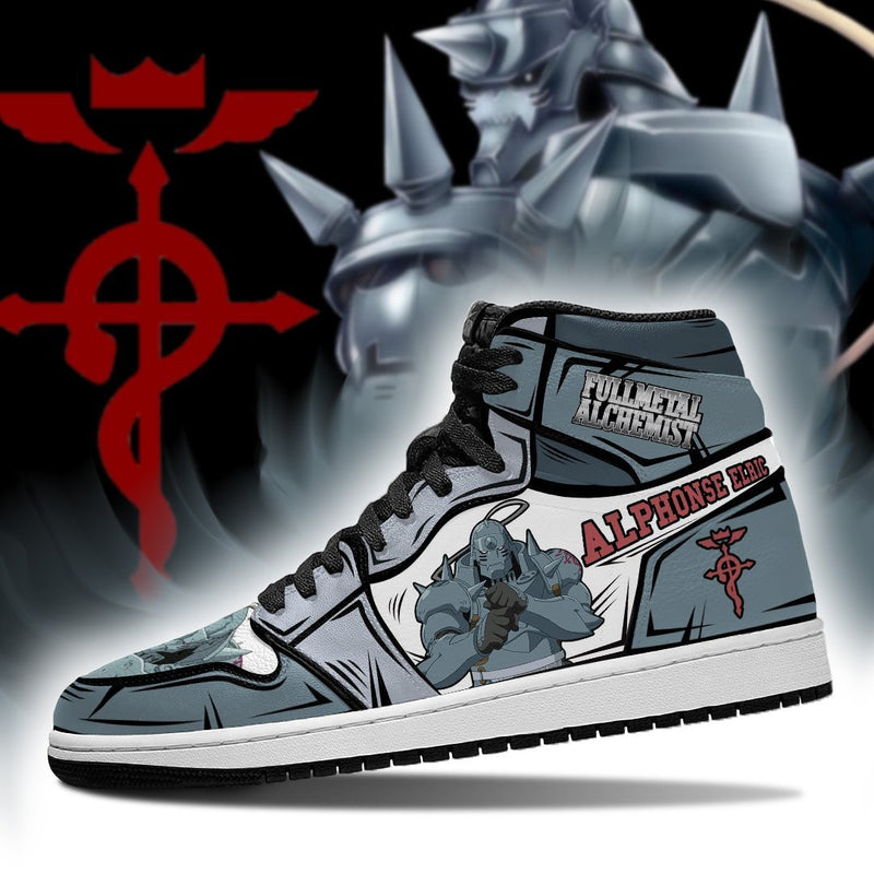 Alphonse Elric J1 Sneakers Anime