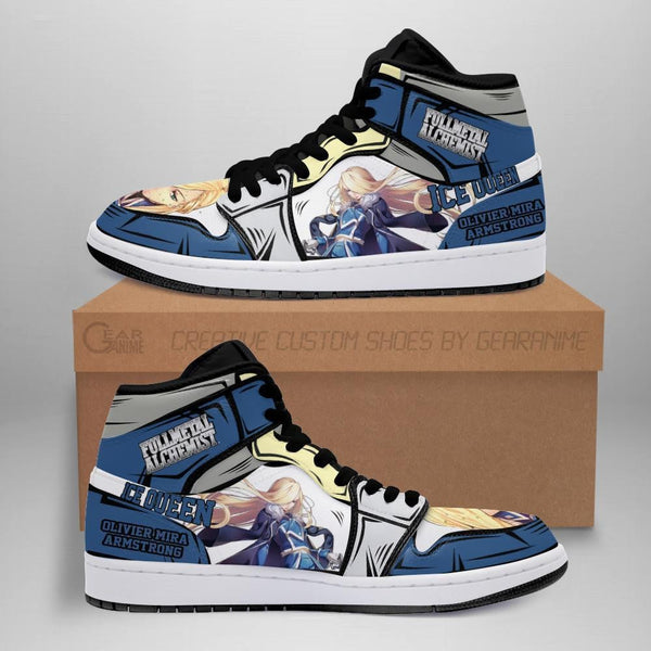 Olivier Armstrong J1 Sneakers Anime