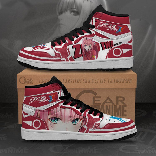 Zero Two J1 Sneakers Anime