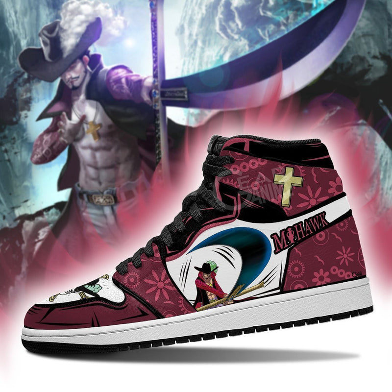 Dracule Mihawk J1 Sneakers Anime