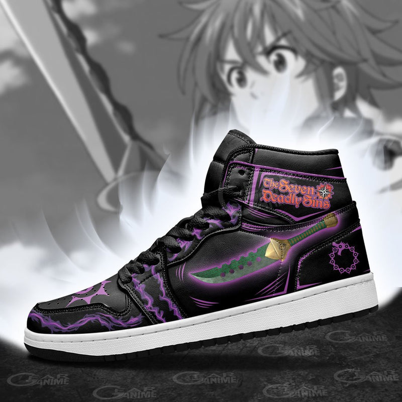 Meliodas Sword J1 Sneakers Anime