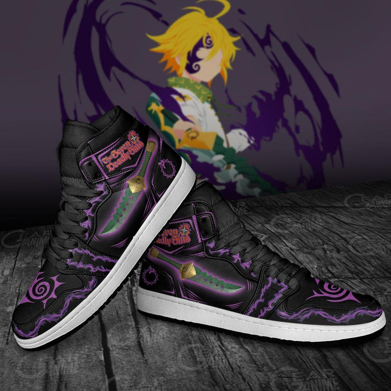 Meliodas Sword J1 Sneakers Anime