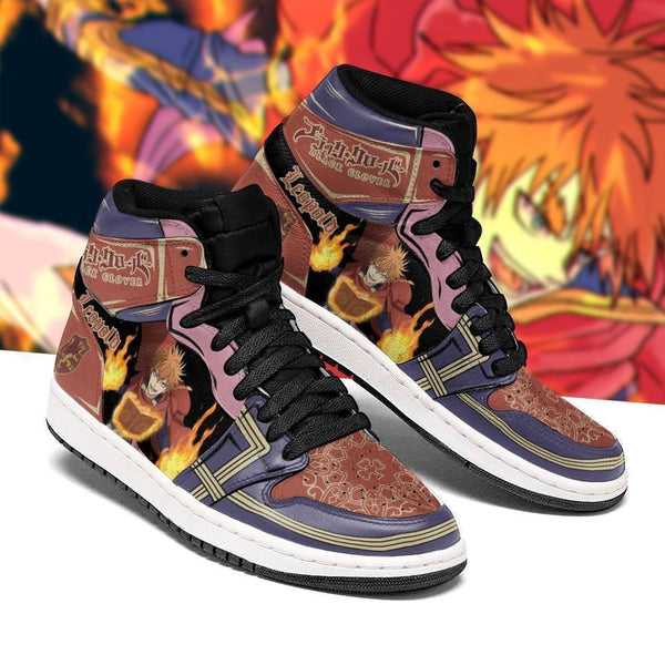 Crimson Lion Leopold Vermillion J1 Sneakers Anime