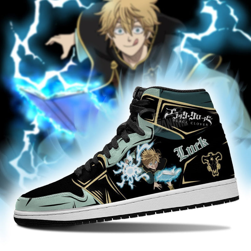 Black Bull Luck Voltia J1 Sneakers Anime