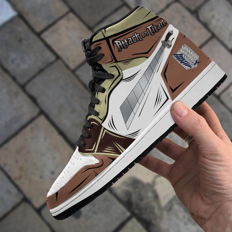 Shingeki Sword J1 Sneakers Anime AOT MN08