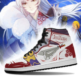 Sesshomaru Sword J1 Sneakers Anime Inuyasha Leather MN08