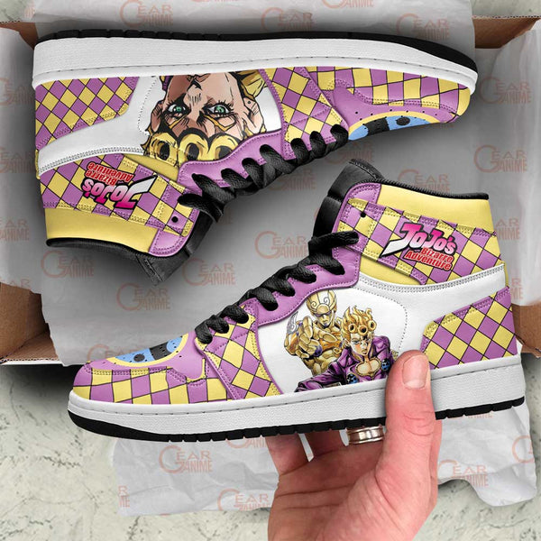 Giorno Giovanna J1 Sneakers Anime