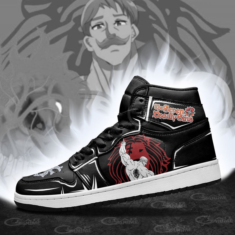 Escanor J1 Sneakers Anime Lion's Sin of Pride J1 Sneakers Anime